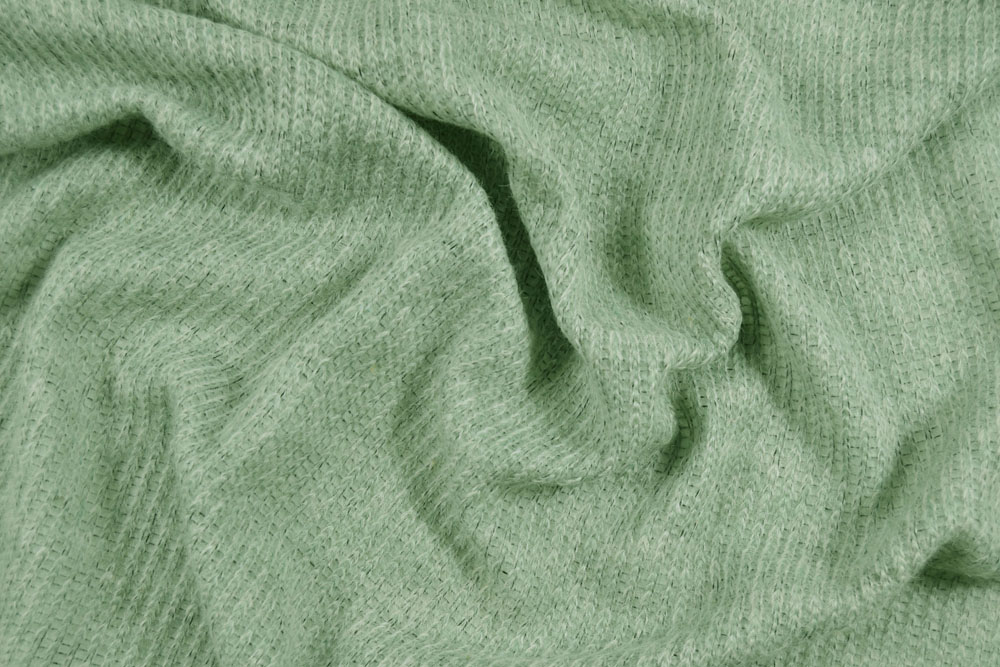 Maglia di lana verde acqua