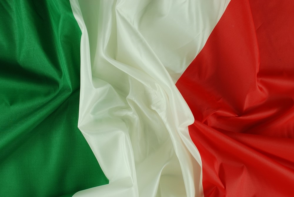 Ciao- Bandiera Italia in Tessuto 100 x 70 cm 22121 Verde/Bianco/Rosso 
