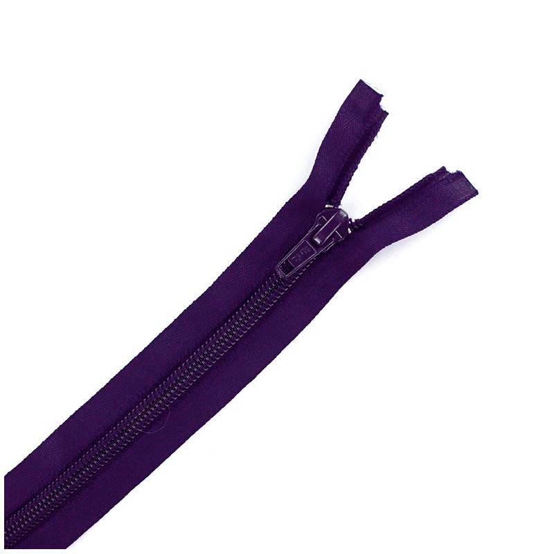 ZIP - CERNIERA LAMPO DIVISIBILE 70 cm VIOLA