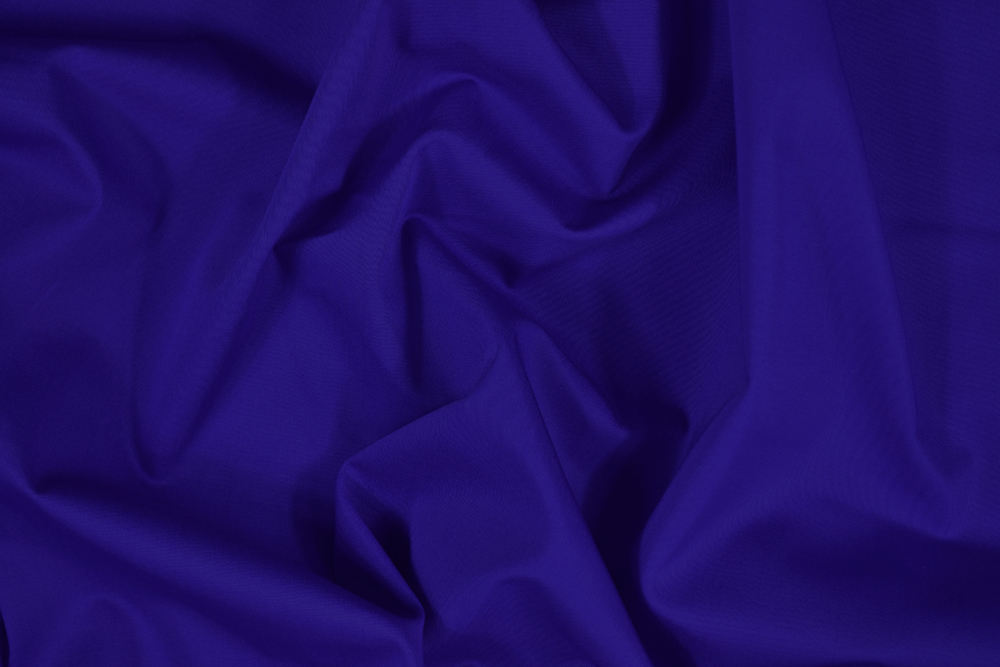 Twill di cotone stretch blu cobalto Twill di cotone stretch blu cobalto