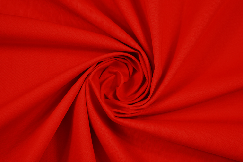 Saia in misto cotone rosso Saia in misto cotone rosso