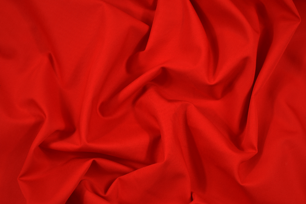 Saia in misto cotone rosso Saia in misto cotone rosso