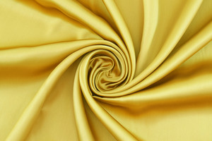 Fodera raso misto viscosa giallo ocra lucido