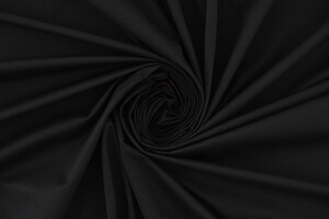 Jersey cotone bi-stretch nero