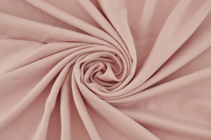 Twill ultra morbido di viscosa rosa cipria