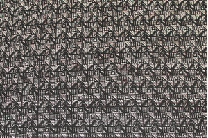 Giavanese geometrica bianco e nero