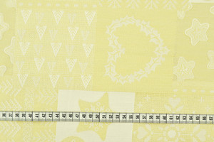 GOBELIN DI NATALE LUREX ORO h280cm