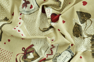 MEZZO PANAMA CORDA STAMPA BAITA h.280cm