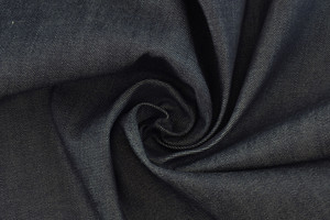 Denim selvedge 100% cotone blu