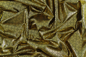 DENIM SPALMATO FANTASIA ORO