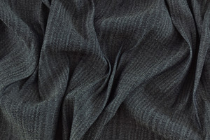 Denim stretch blu Principe di Galles tinto filo