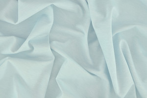 Jersey piqué di cotone leggero celeste chiaro h.202cm