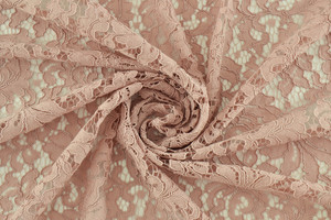 Pizzo cordonetto rosa antico