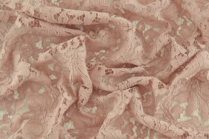 Pizzo cordonetto rosa antico