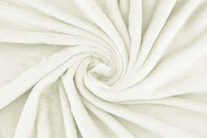 Coral fleece - Pile doudou bianco