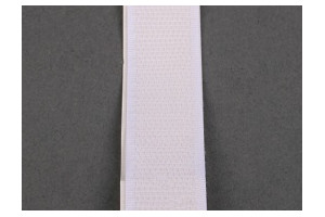 VELCRO BIANCO 20mm ADESIVO SOLO UNCINO AL METRO