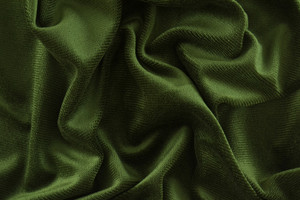 Velluto d'arredamento verde muschio