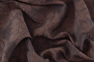 Jacquard puro cotone d'arredamento prugna a fiori