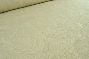 Jacquard matelassé d'arredamento in seta e cotone