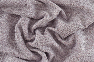 Bouclé misto seta da tappezzeria lilla