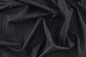 Denim di cotone classico blu stretch