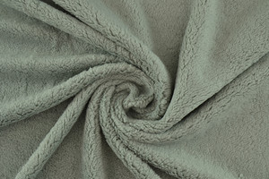 Double face pelliccetta agnello polvere e maglia tortora