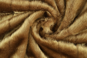 Pelliccia sintetica ultra liscia pelo 1,5cm castano