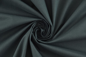 Drill leggero di cotone grigio scuro idrorepellente