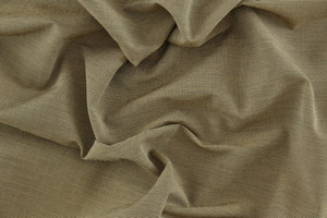 OTTOMAN SOTTILE A RIGHINE MARRONE