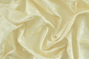 Damascato ramage avorio h.315cm