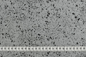 COTONE PEPE E SALE SCHIZZATO NERO