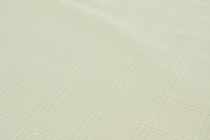 Velluto di cotone 1500 righe panna operato a quadri