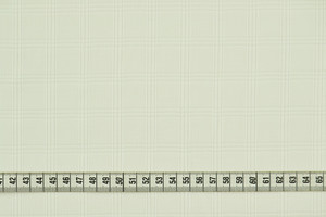 Velluto di cotone 1500 righe panna operato a quadri