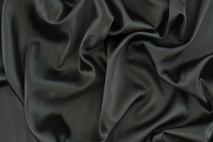 Raso leggero stretch grigio scurissimo