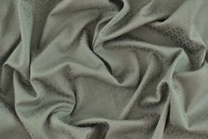 Jacquard stretch geometrico grigio tortora scuro