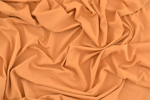 Lycra opaca morbida super-stretch arancio pastello 190g