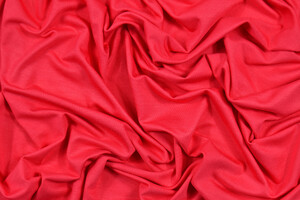 Jersey di cotone bi-stretch rosa anguria