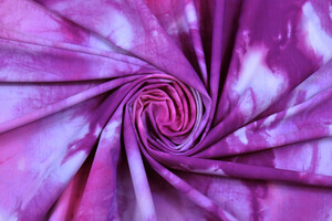 Lycra fantasia astratta malva e lilla