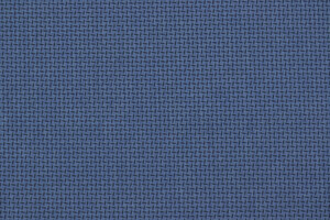 Popeline di puro cotone blu motivo geometrico