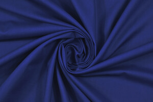 Mussola leggera di puro cotone blu navy