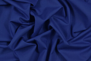 Mussola leggera di puro cotone blu navy