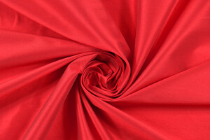 Misto cotone simil-shantung rosso