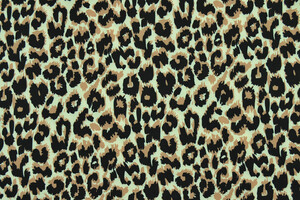 Crêpe animalier maculato