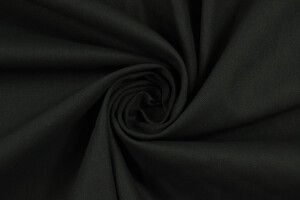 Denim pesante di cotone nero