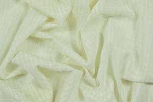 Puro lino avorio trama larga rigata