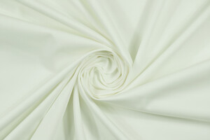 Rasatello di cotone stretch bianco panna