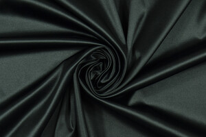 Raso misto cotone nero stretch