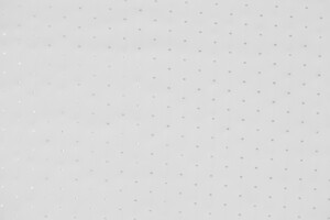 Popeline di puro cotone bianco a pois jacquard