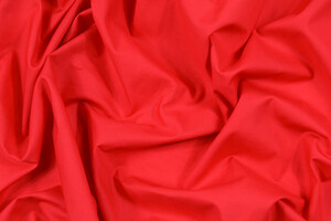 Mussola leggera di puro cotone rosso