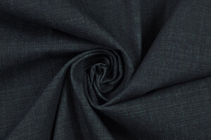 Rotolo intero di 35 metri Denim blu scuro di cotone